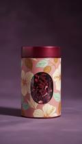 Loose Leaf Hibiscus Tea Canister